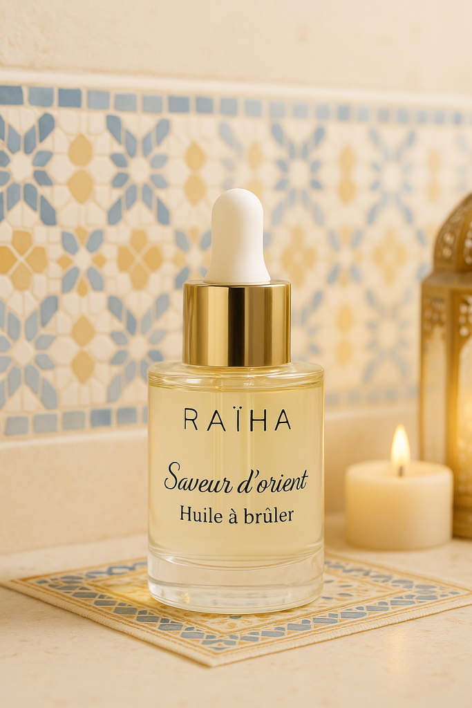 Huile a brûler saveur d’orient raihahome