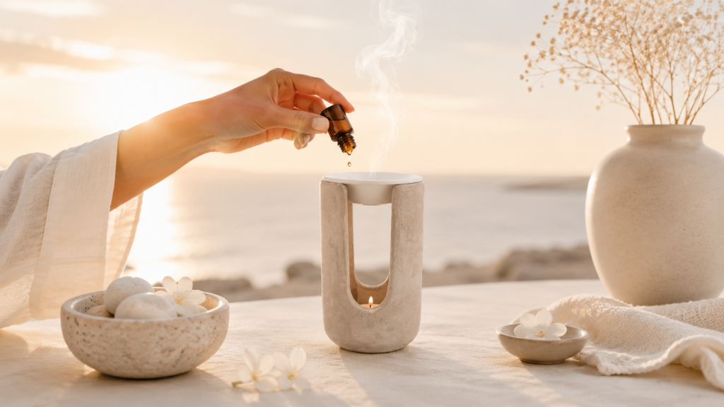 Parfum d’ambiance maison qui diffuse mon parfum d’intérieur